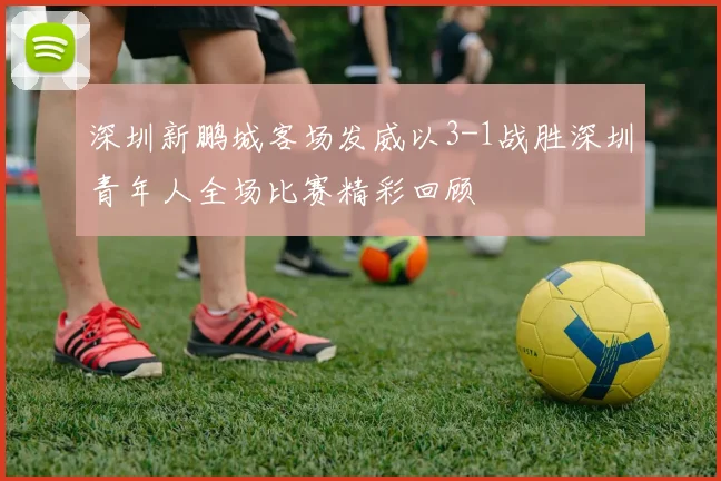 深圳新鹏城客场发威以3-1战胜深圳青年人全场比赛精彩回顾